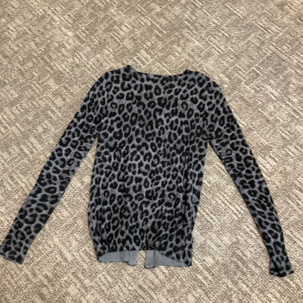 Leopard Print Cardigan - Picture 2 of 2
